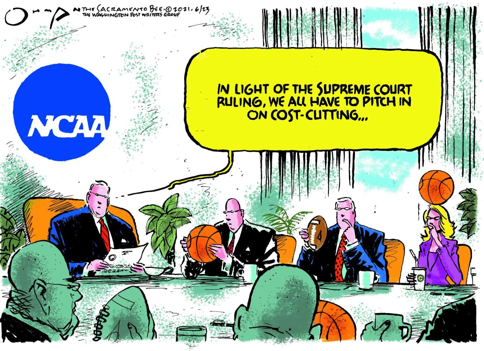 Jack Ohman, editorial cartoon